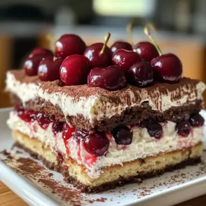 Cherry Amaretto Tiramisu