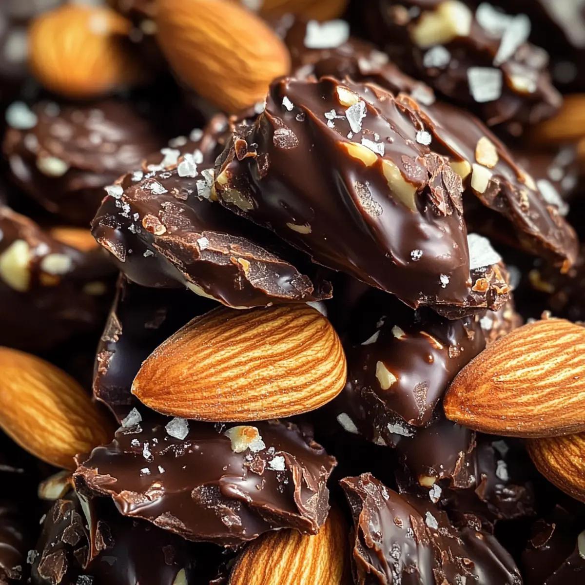 Dark Chocolate Almond Clusters