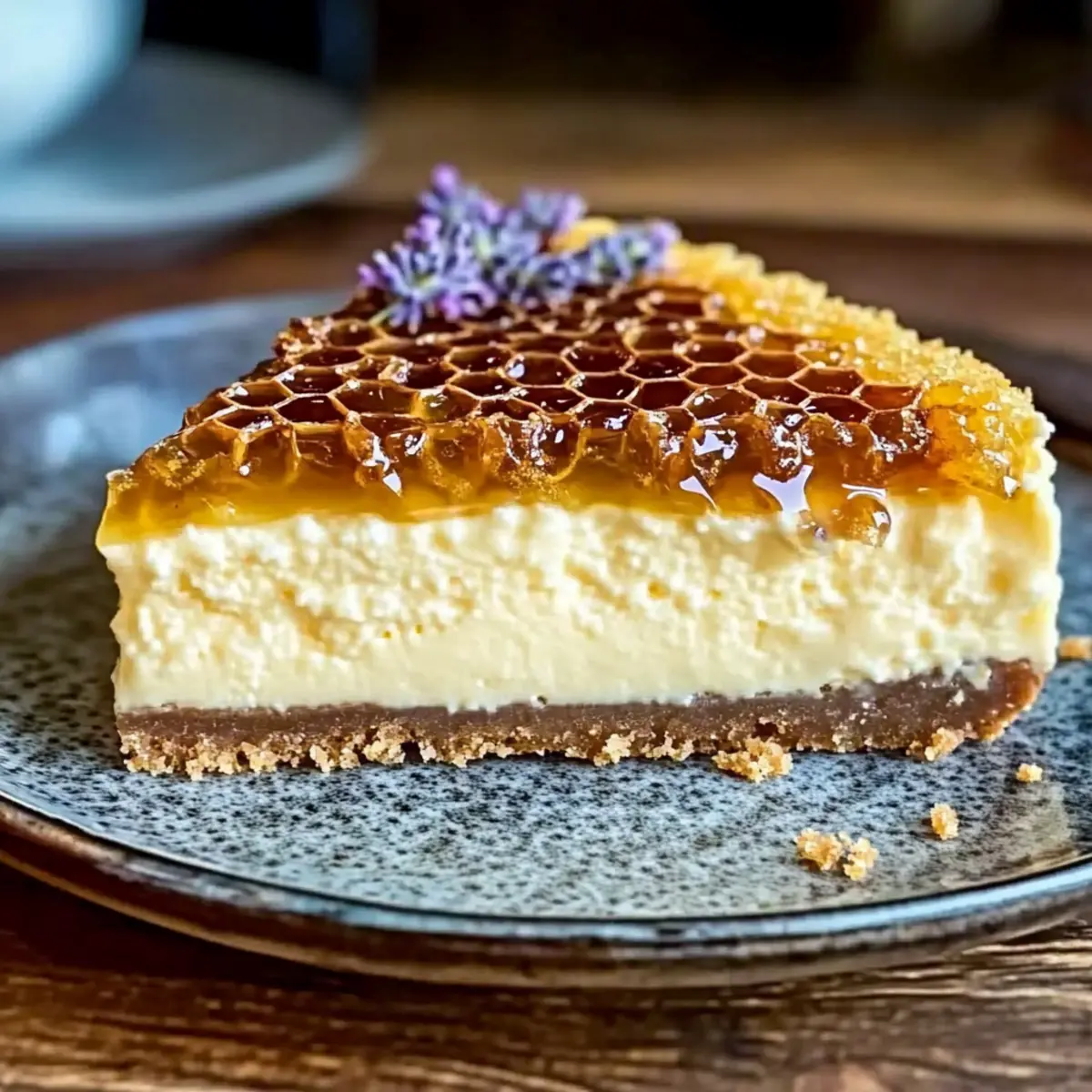 Ultimate Lemon Lavender Cheesecake