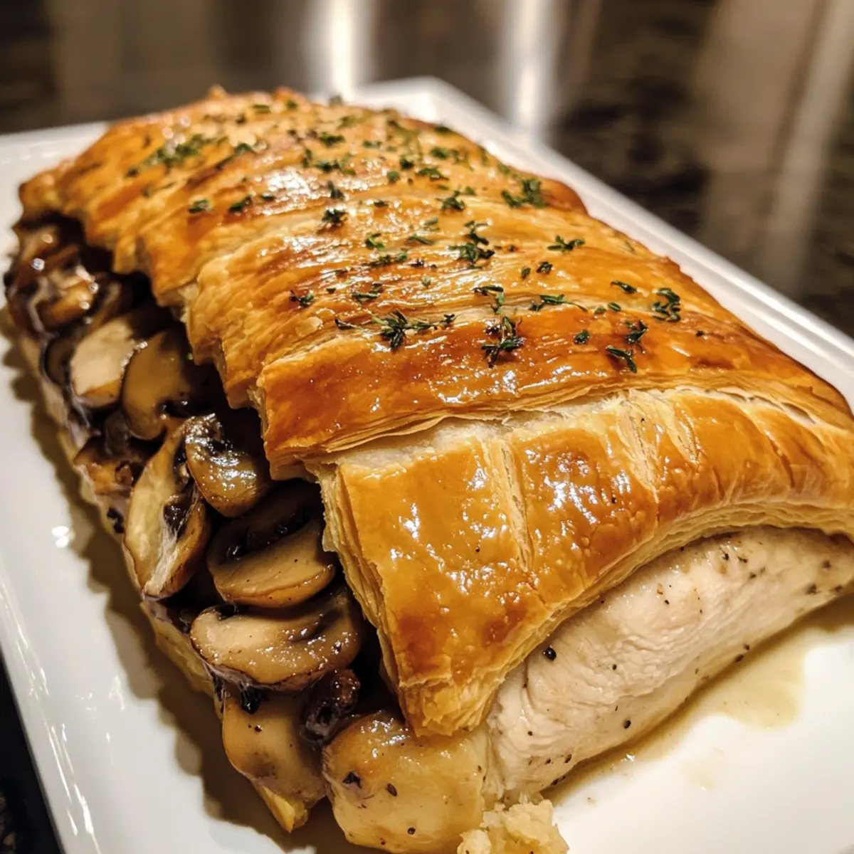 Chicken Wellington