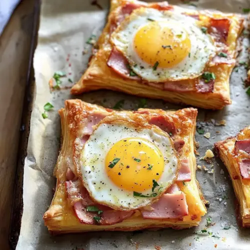 Puff Pastry Croque Madame