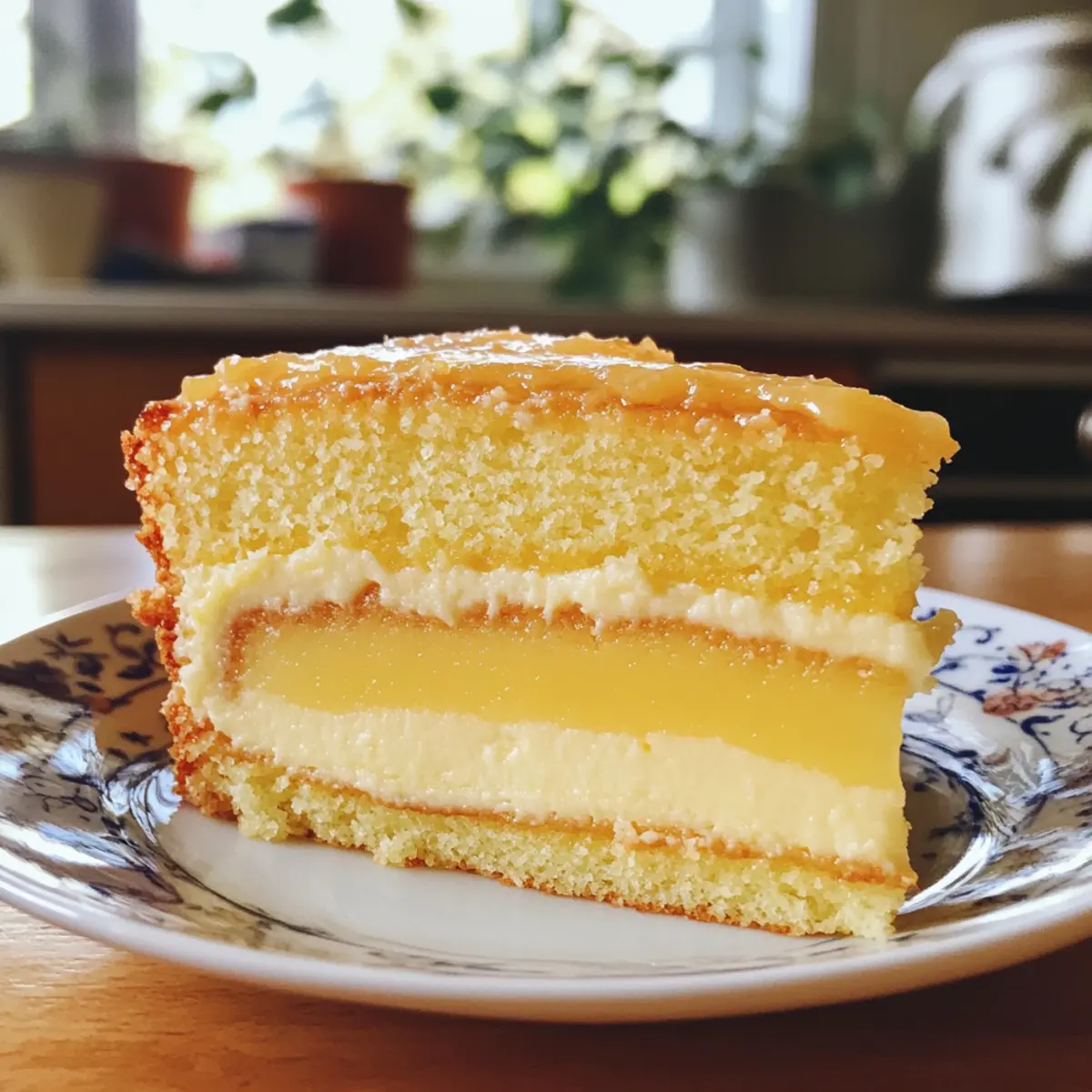 Lemon Custard Cake