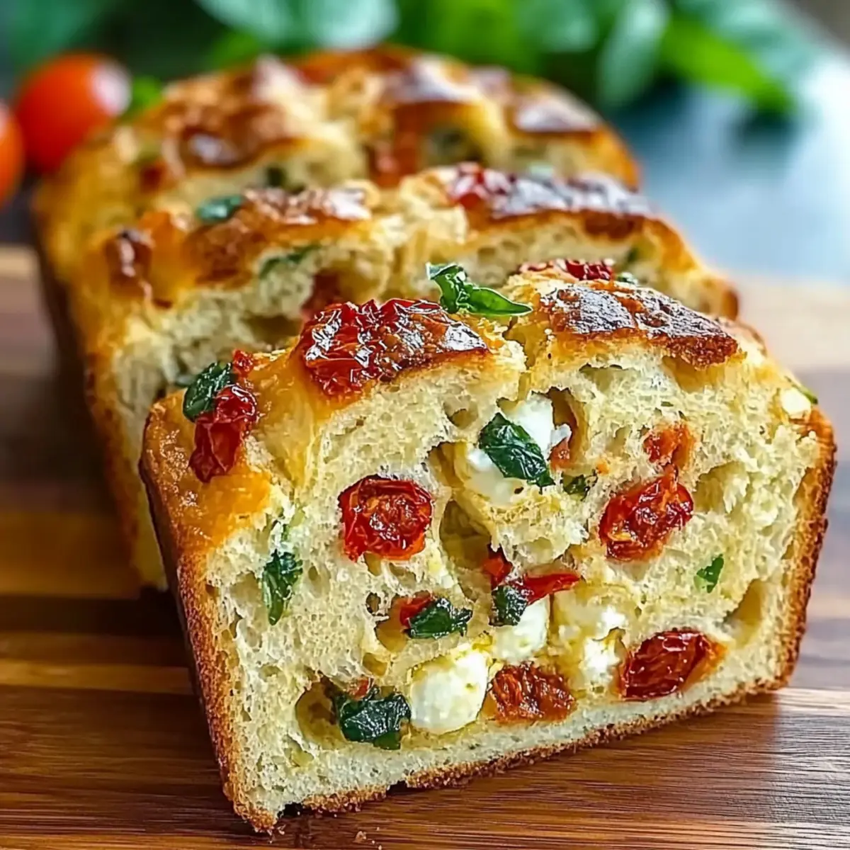 Savory Caprese Bread