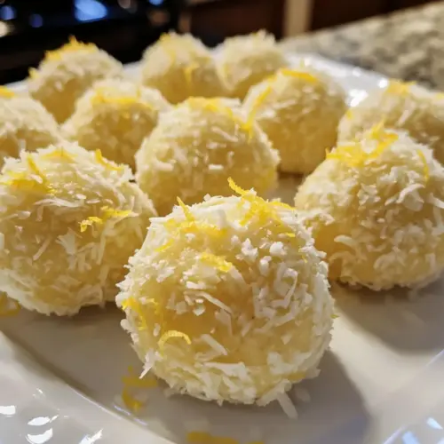 Lemon Zest Protein Balls