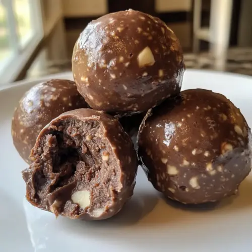 Mocha Almond Fudge Protein Balls