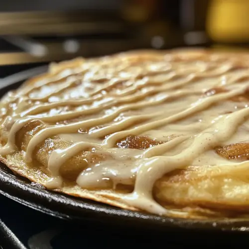 Cinnamon Roll Crepes