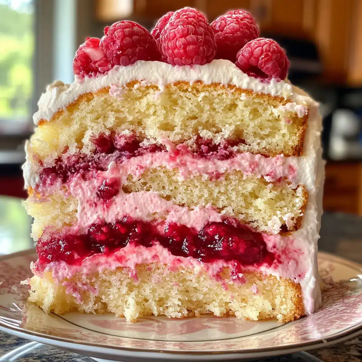 Lemon Raspberry Cake