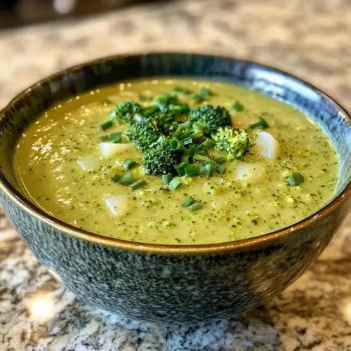 Vegan Broccoli Potato Soup