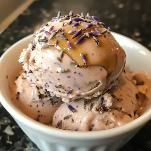 Honey Lavender Ice Cream