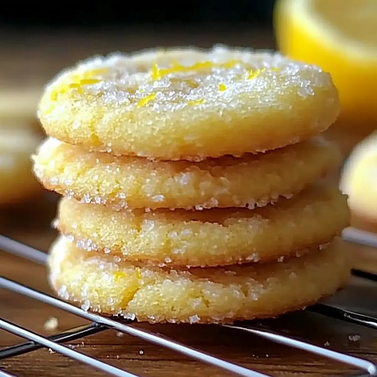Lemon Pound Cake Cookies