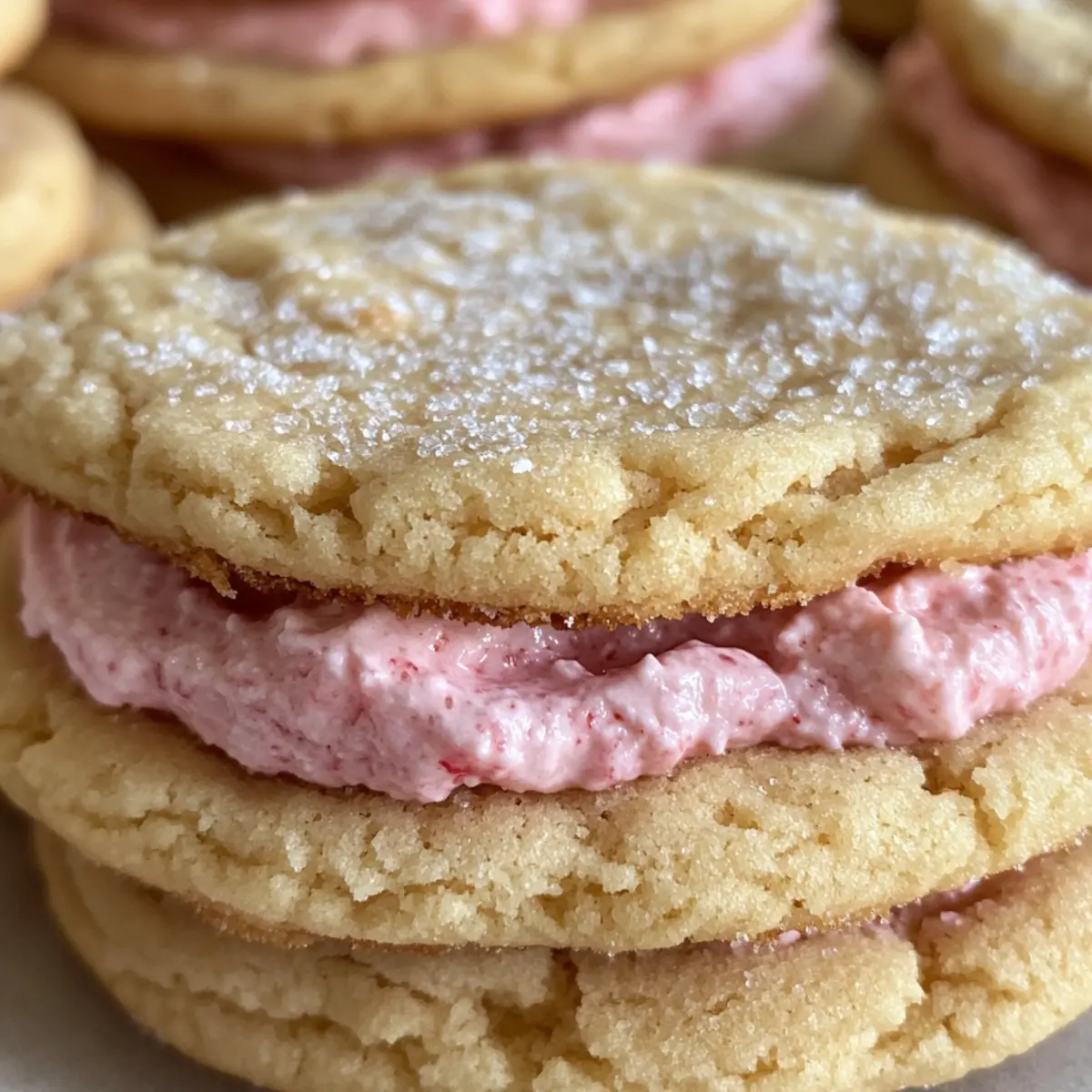 Strawberry Cheesecake Cookies