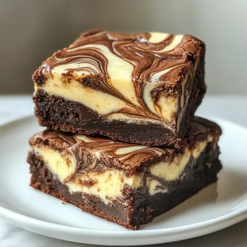 Vegan Cheesecake Brownies