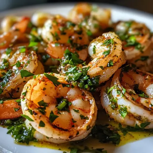 Pan Seared Chimichurri Shrimp