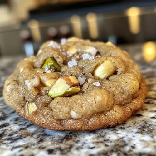 Salted Honey Pistachio Cookies