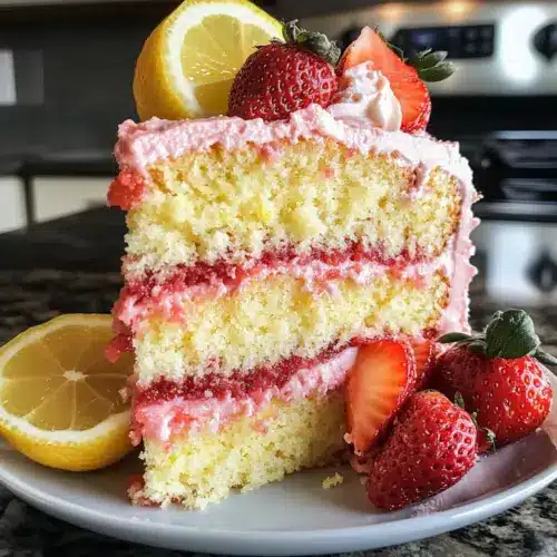 Strawberry Lemon Cake