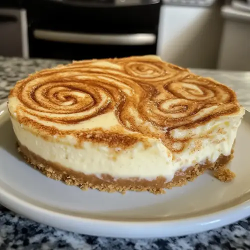 Cinnamon Roll Cheesecake