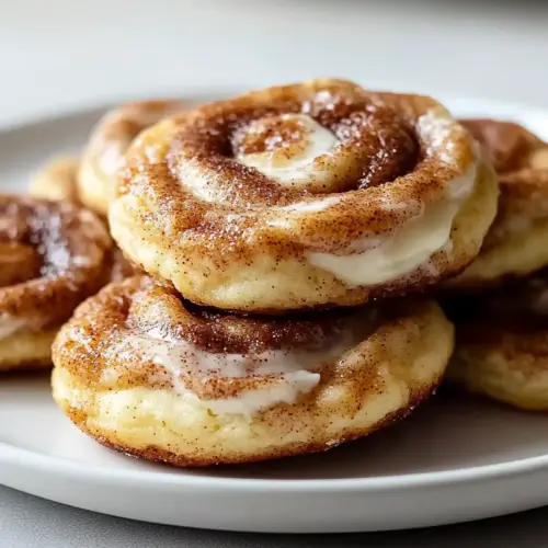 Cinnamon Roll Cheesecake Cookies