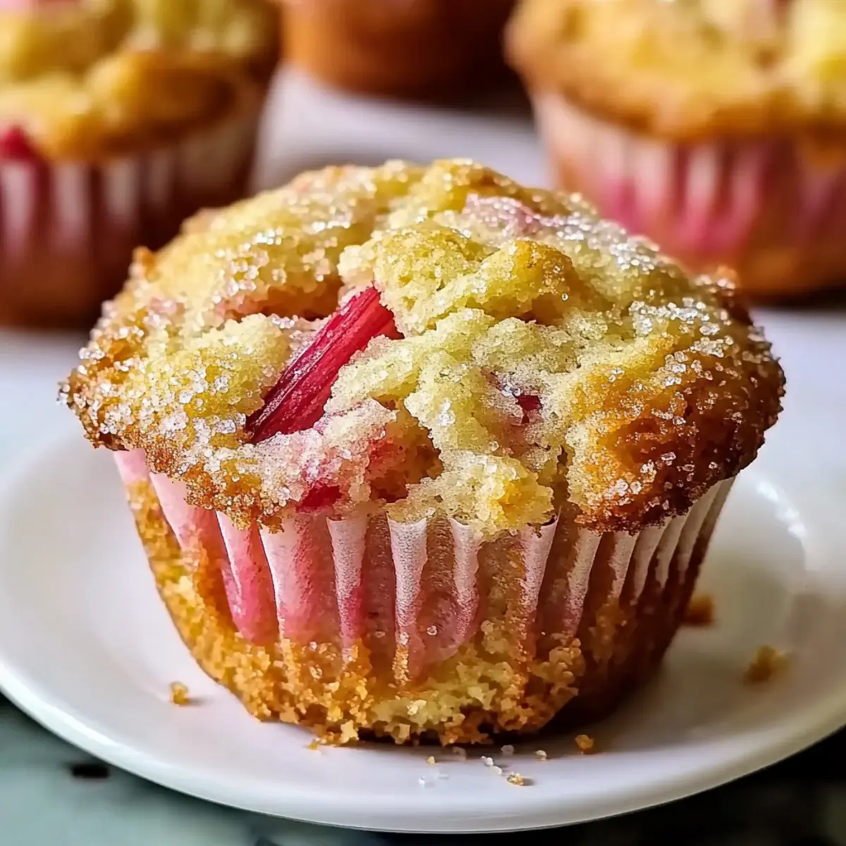 Rhubarb Muffins