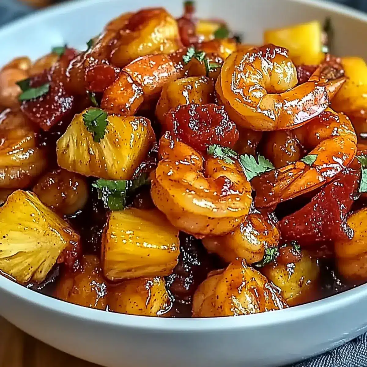 Sweet Chili Pineapple Shrimp