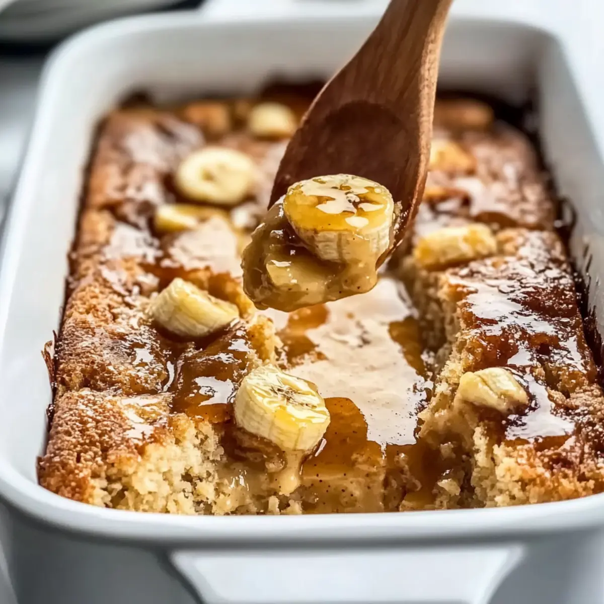 Banana Bread Pudding