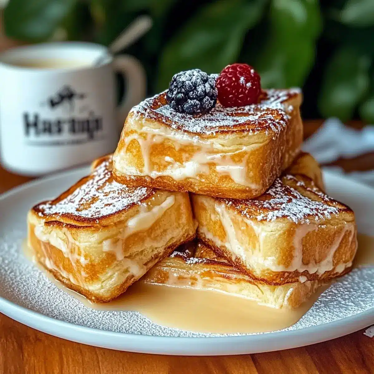 Hawaiian Roll French Toast