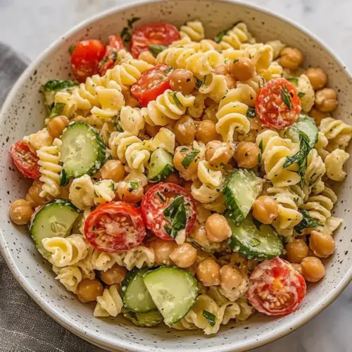 Chickpea Pasta Salad