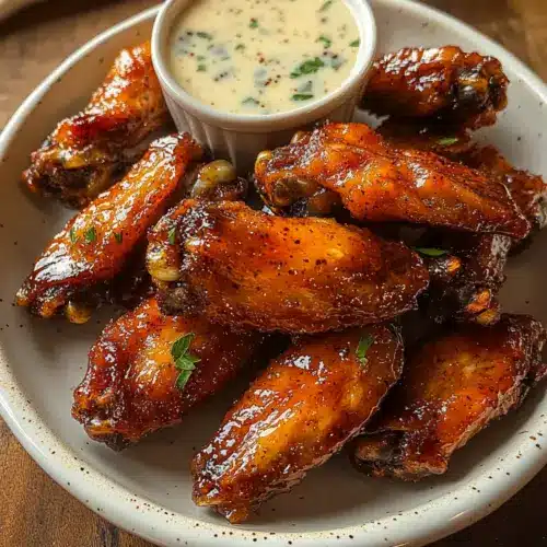 Hot Honey Garlic Wings
