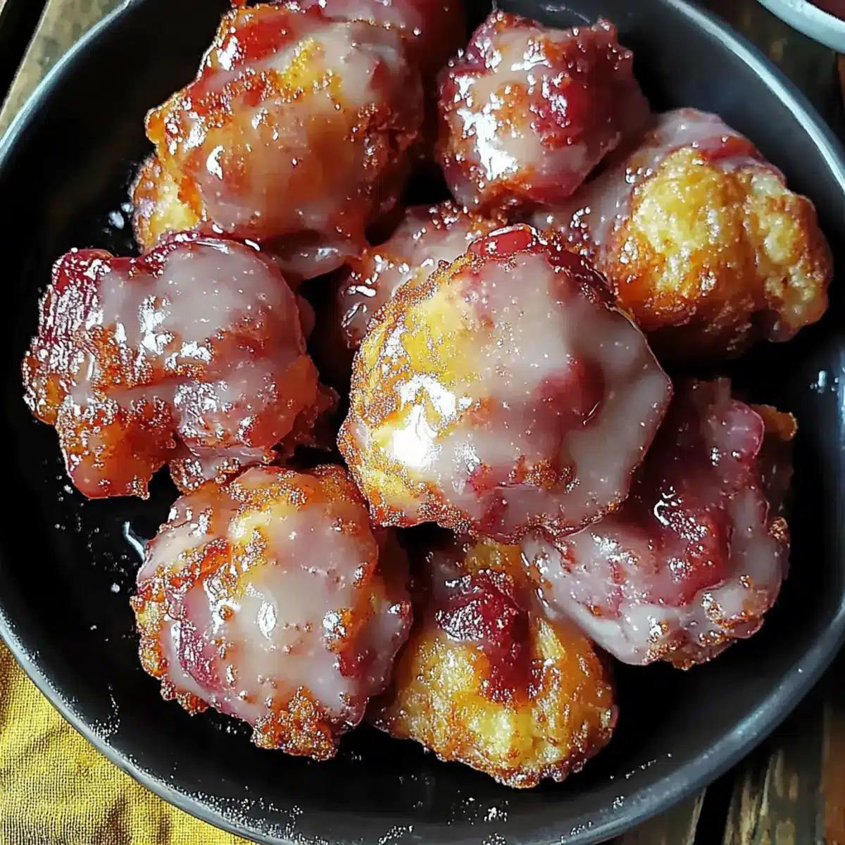 Rhubarb Fritters
