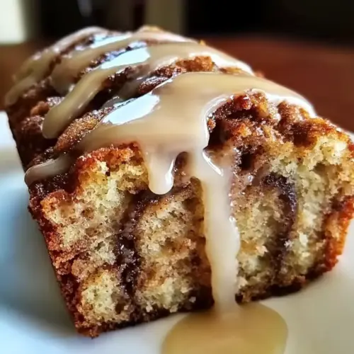 Cinnamon Roll Banana Bread