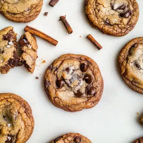 Cinnamon Chocolate Chip Cookies