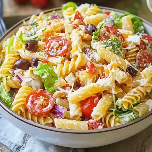 Italian Grinder Pasta Salad