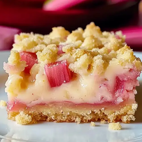 Rhubarb Dream Bars