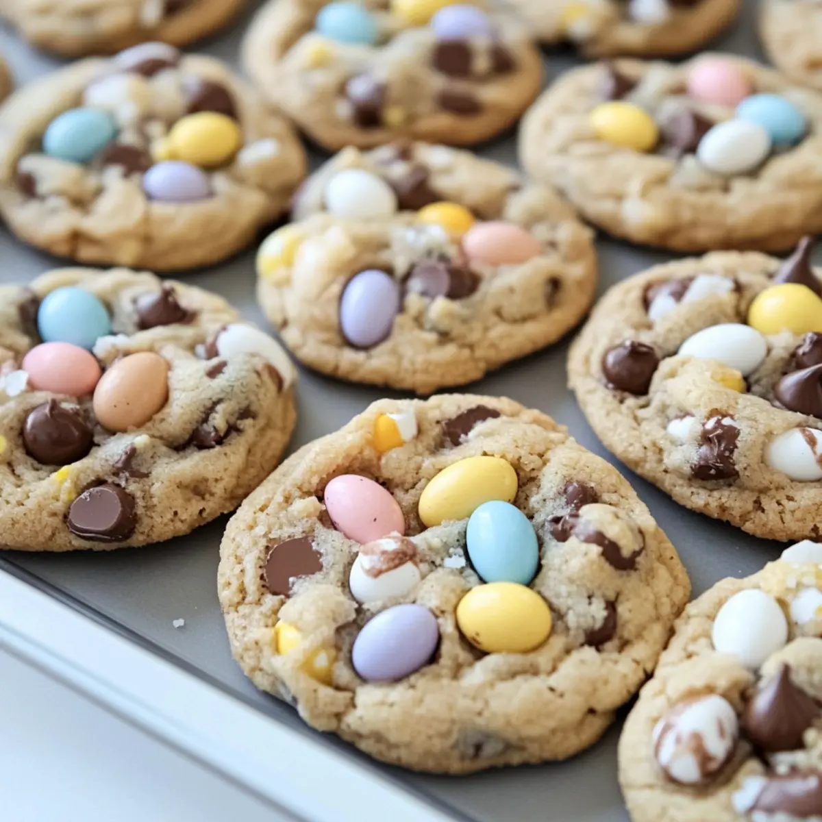 Cadbury Egg Cookies