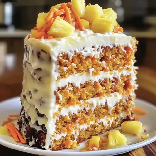 Hawaiian Carrot Pineapple Cake