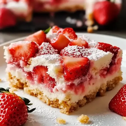 Strawberry Shortcake Bars