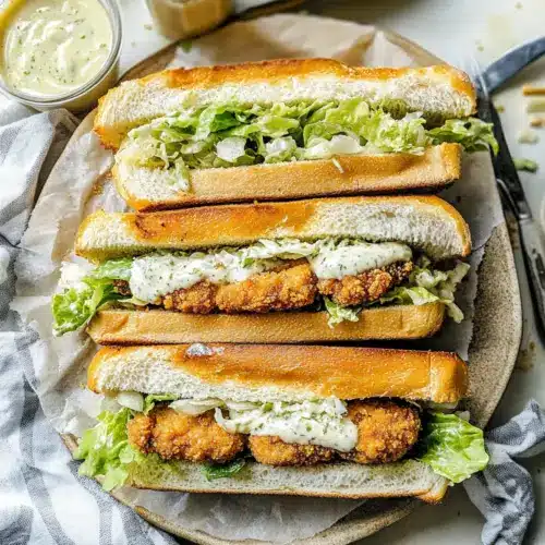 Chicken Caesar Sandwiches