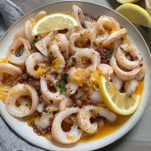 Sauteed Cajun Calamari