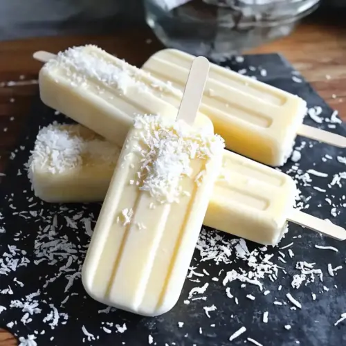 Coconut Mango Popsicles