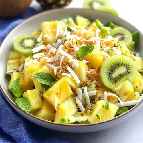 Pineapple Kiwi Salad