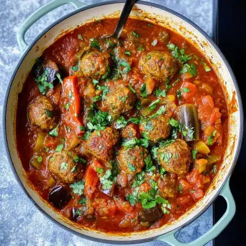 Moroccan Meatball Stew