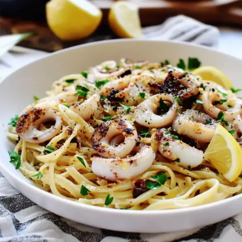 Simple Squid Piccata