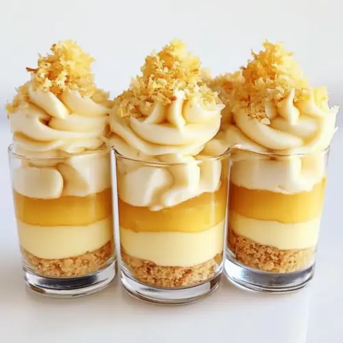 Lemon Curd Cheesecake Dessert Cups