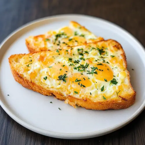 Egg and Cheese Toasts
