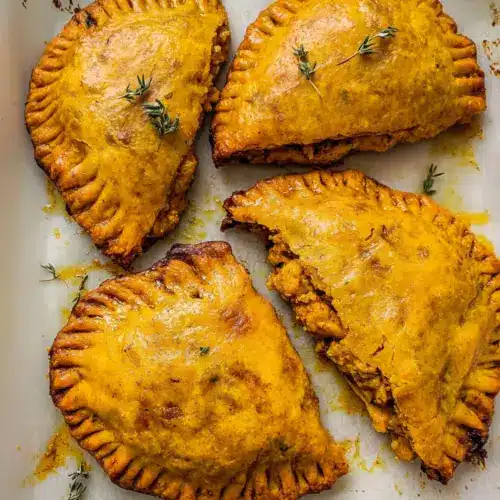 Flaky Jamaican Curry Chicken Patties
