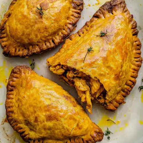 Flaky Jamaican Curry Chicken Patties