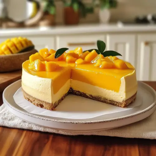 Mango Mousse Cake