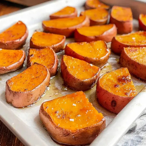 Easy Roasted Sweet Potatoes