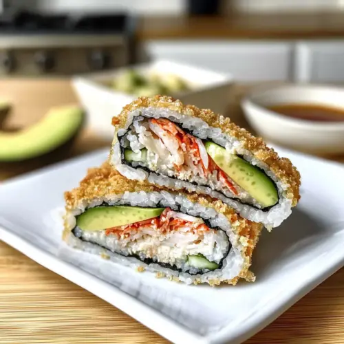 California Roll Rice Paper Sushi Sandwich