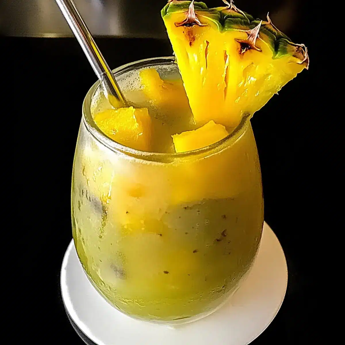 Tropical Iced Green Tea