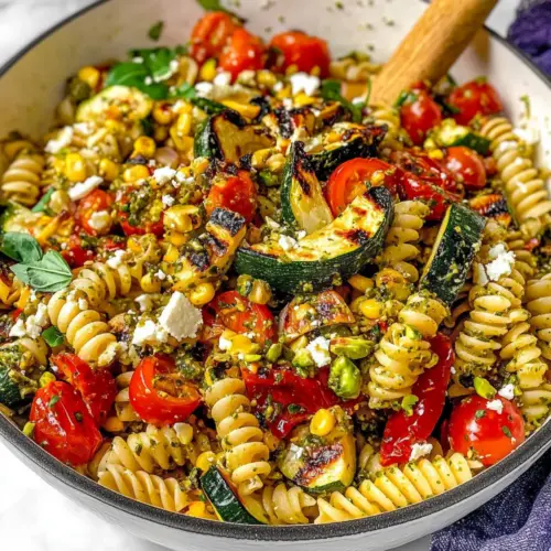 Grilled Vegetable Pasta Salad